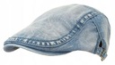 Летняя мужская плоская кепка из денима, воздушная — Pako Jeans — хлопок, регулируемая