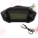 ЦИФРОВИЙ ПРИБОРНА ПАНЕЛЬ МОТОЦИКЛЕТНИЙ LCD СПІДОМЕТР DROGOMIERZ ТАХОМЕТР ЧОРНИЙ ПАНЕЛЬ  фото 15