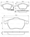 PADS HAM. VW P. BORA- GOLF- NEW BEETLE 98- 10 Z SENSOR 