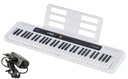 CASIO CT-S200 WE BIAŁY KEYBOARD ORGANY KLAWISZ DO NAUKI 5 OKTAW 61 KLAWISZY