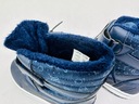 Detské snehule Zateplené Repky Zimná obuv 28 H747 Ďalšia farba Modrá