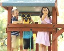 Большой вращающийся игрушечный бинокль для детей и малышей для садовой игровой площадки 49711 zie