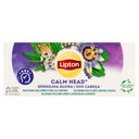 Чай травяной с натуральным вкусом Lipton Peaceful head 20 пакетиков 26г