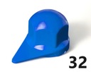 Крышка штыря с индикатором низкого уровня FI 32 TIR синяя