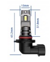 ЛАМПОЧКИ LED (СВІТЛОДІОД) I7S HIR2 9012 CSP LIGHT PRO FOG ULTRA ПОТУЖНЕ СВІТЛО 400% IP68  (14908230079) фото min 16