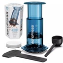 AEROPRESS CLEAR BLUE ZAPARZACZ i FILTRY - kolor niebieski ORYGINAŁ