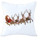 ДЕКОРАТИВНАЯ НАВУШКА 40х40 РОЖДЕСТВЕНСКИЙ ОЛЕНЬ