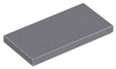ТАРЕЛКА LEGO 2X4 ГЛАДКАЯ ТЕМНО-СЕРАЯ № 87079 1 ШТ.