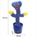 SPIEVAJÚCI TANCUJÚCI KAKTUS PLAYTIME HUGGY WUGGY Hĺbka produktu 12 cm