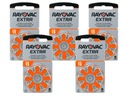 40 батареек для слуховых аппаратов Rayovac 13