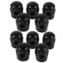 10 PCS UNIVERSELLE NOIRE REVÊTEMENT PROTECTRICE SUR BOUTON DÉMARREURphoto 7