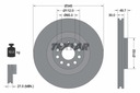 DISCOS ZAPATAS PARTE DELANTERA TEXTAR VW GOLF VI 