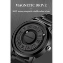 Pánske magnetické náramkové hodinky jedinečné m2 Materiál remienka oceľ