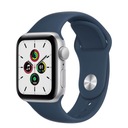 Inteligentné hodinky Apple Watch SE GPS 40mm strieborné Materiál remienka umelý materiál
