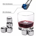 Fém italkockák Whisky hűsítő 8 db-os rozsdamentes acél Gyártó kódja DM-STONES-001