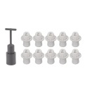 10 PIECES ABS E14 FASTENERS HEADLIGHTS Z BUSHING ODPORNA NA HIGH TEMPERATURES STAND NESTS LIGHTS  photo 9
