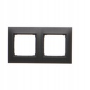 SIMON 54 ДВОЙНАЯ РАМА DR2/49 МАТОВЫЙ ЧЕРНЫЙ