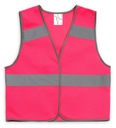 Светоотражающий жилет XS 140-164 РОЗОВЫЙ