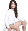 Детская блузка с длинными рукавами, белая, 146 JHK, 9 - 11 лет