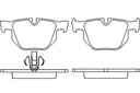 ZAPATAS DE FRENADO BMW 3 E90 05- PARTE TRASERA 