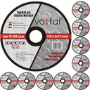 ЩИТНЫЕ РЕЗНЫЕ ДИСКИ ПО МЕТАЛЛУ 115 Х 1,0 СТАЛЬ 10