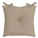 ПОДУШКА НА СТУЛ 40X40 см кремовый/бежевый BOHO