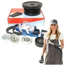 КОМПЛЕКТ РОЛИКОВЫХ РЕМНЕЙ ШКИВ BMW X3 E83 LCI M57N ДО 2003 ГОДА