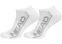 HEAD PONOŽKY ČLENKOVÉ PONOŽKY PERFORMANCE 2P WHITE veľ.39-42 Strih členkové ponožky