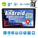 2 32G 9-дюймовый 2Din Android 11 автомобильный радиоприемник с GPS 2.5D HD емкостный