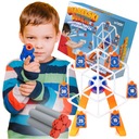 TARCZA ELEKTRONICZNA STRZELNICA DO NERF + PISTOLET