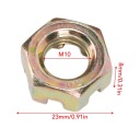 4PCS M10 HEX NUKAT SKLETOWANY СТАЛЕВИЙ ALIKOWANY КОЛЕСА CYNINKU ALXE HUB QM  (17868500472) фото min 9