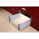 МЕТАЛЛИЧЕСКИЕ СТОРОНЫ ДЛЯ ПЕРИЛ ДЛЯ СИСТЕМНОЙ КОРОБКИ-150*500ММ AMIX TBR10-3-500/B