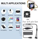 REGULATOR FAN 12V USB 5V BOOSTER PWM 3/4 PIN  photo 6