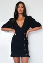D1S041 MISSGUIDED__Y06 МИНИ-ПЛАТЬЕ С V-ОБРАЗНЫМ ВЫРЕЗОМ__S