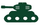 Камуфляжный военный комплект, зеленый танк, занавеска, мальчик