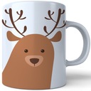 ŚWIĄTECZNY KUBEK 330ml PREZENT ŚWIĘTA POD CHOINKĘ