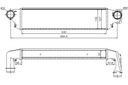 INTERCOOLER BMW 3 (E46) 2.0D/3.0D 02.98-02.05 NISS Výrobca dielov Nissens