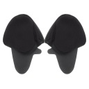 2 SZT. UNIVERSAL CIEPLE NAUSZNIKI DO HELMET MOTOCIKLINIO BLACK  photo 6
