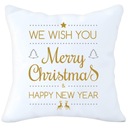 ДЕКОРАТИВНАЯ НАВУШКА 40х40 РОЖДЕСТВЕНСКАЯ С ПРИНТОМ