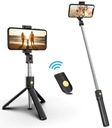 Kij SELFIE STICK uchwyt tripod bluetooth do Motorola Moto E7 Plus Rodzaj selfie stick