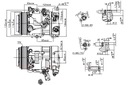 NISSENS COMPRESOR DE ACONDICIONADOR TOYOTA CAMRY 3.5 09.06-12.14 