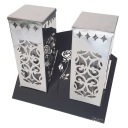 Стальная свеча METAL SHAPEL DOUBLE SQUARE для БАБУШЕК И РОДИТЕЛЕЙ