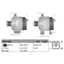 ALTERNATEUR DENSO DAN1069 2706030070 TOYOTAphoto 13