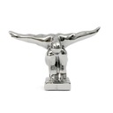 СЕРЕБРЯНАЯ ФИГУРА МУЖЧИНА СПОРТСМЕН 25х16см СПОРТСМЕН