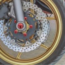 1 КОМПЛЕКТ CZERWONYCH НАКЛАДОК NA БОЛТЫ ДВИГАТЕЛЯ MOTOCYKLOWEGO, ДЕКОРАТИВНЫЕ КРЫШКИ БОЛТОВ  фото 11