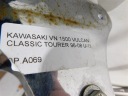 СПИНКУ ПАСАЖИРА SISSY BAR KAWASAKI VN 1500 VULCAN КЛАСИЧНИЙ TOURER 96-08 U-1  (17599833749) фото min 10
