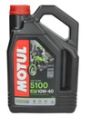 Моторное масло MOTUL 5100 10W40 4л + масляный фильтр HF