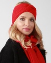 Зимняя повязка на голову Red Soft O2