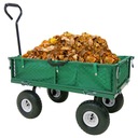 тачка, раздвижная садовая транспортная тележка, прицеп с тентом