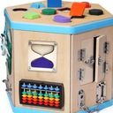 tablica zajęta wczesne zabawki edukacyjne dla dzieci Violet Kod producenta Evial-57070507